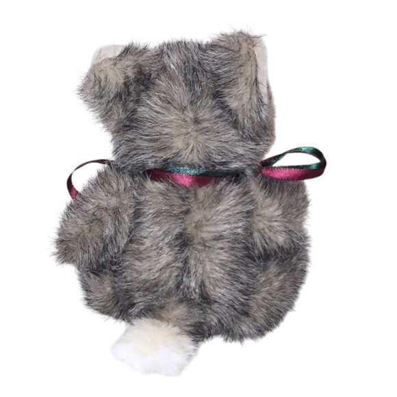 Steven Smith Gray Wolf Stuffed Plush Toy 6" - Picture 5 of 6